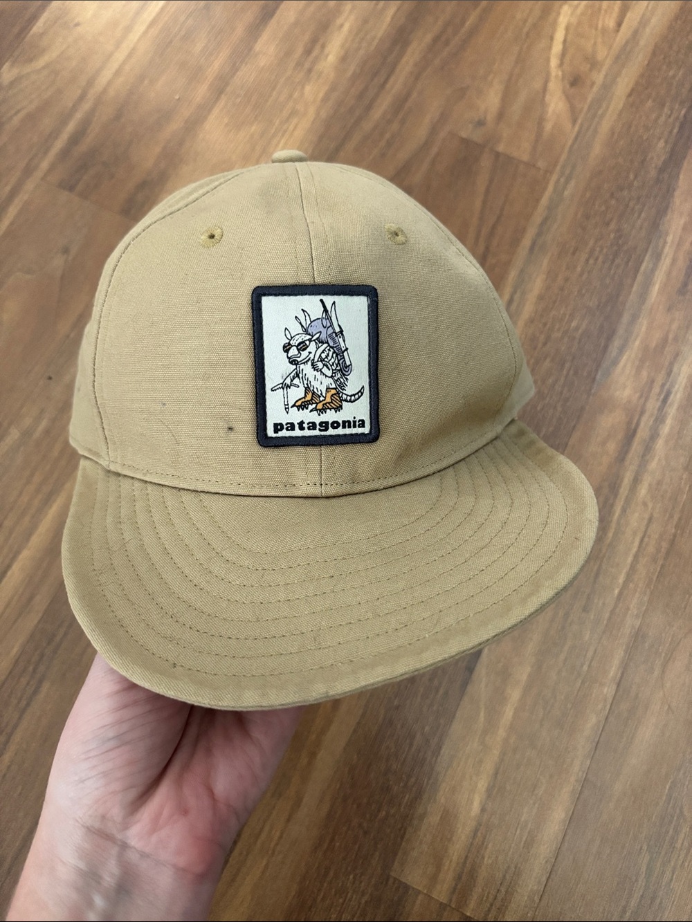 Patagonia Scrap Everyday Cap in "Fun Hogs Armadillo" Design Strapback Hat Cap